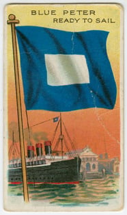 blue peter outward bound flag